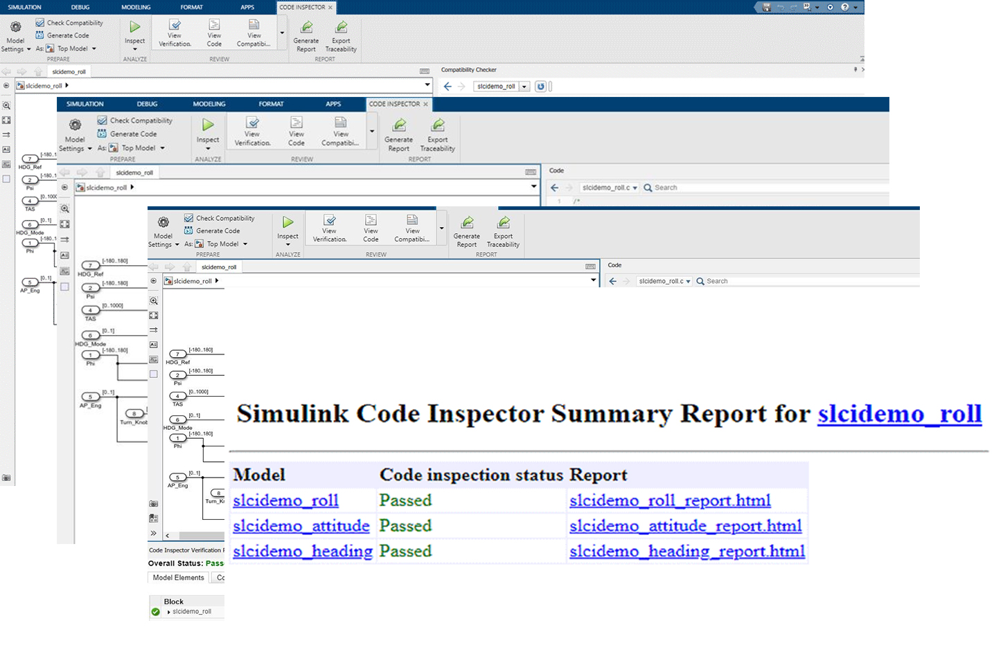 Simulink Code Inspector